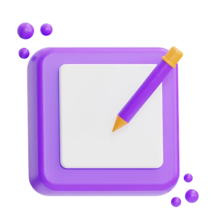 Write Blog  3D Icon