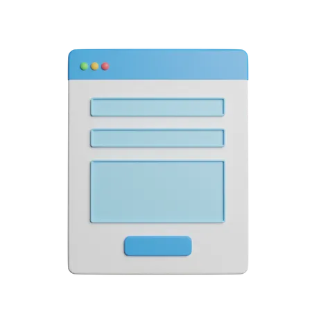 Write Email  3D Icon