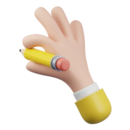 Write Hand Gesture  3D Icon