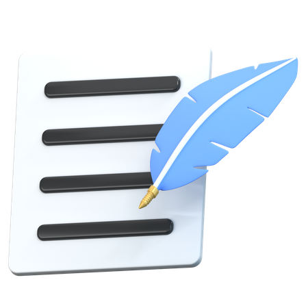 Write Message  3D Icon