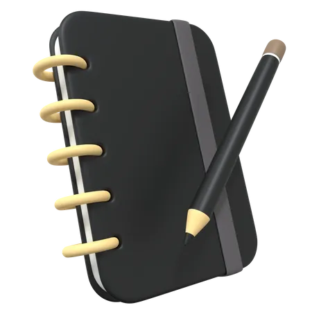 Write Note  3D Icon