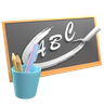 drawing board 3d logo