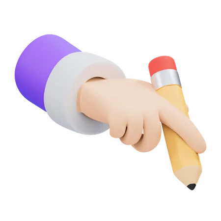 Writing Gesture  3D Icon