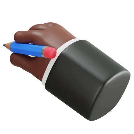 Writing Hand Gesture  3D Icon