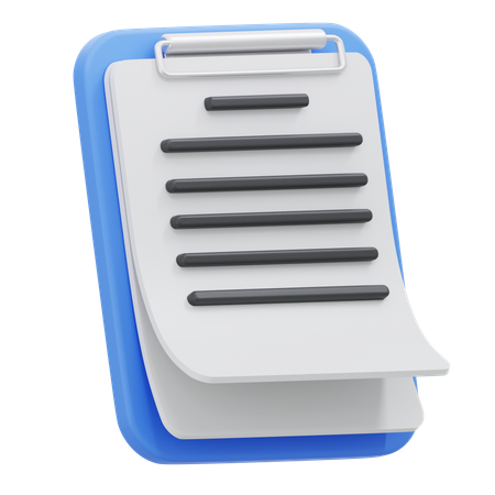 Writing Notes  3D Icon