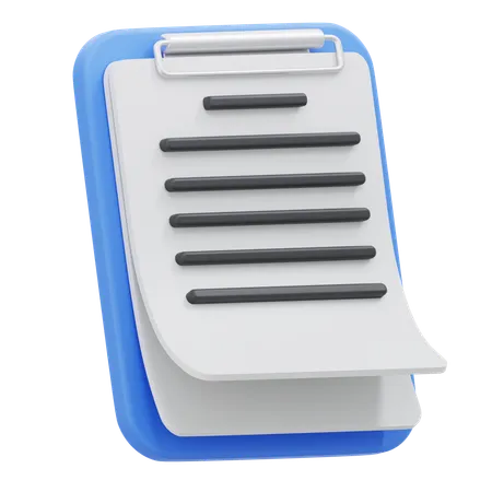 Writing Notes  3D Icon