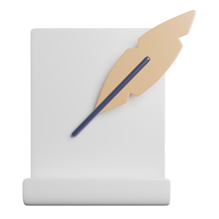 Writing Pencil  3D Icon