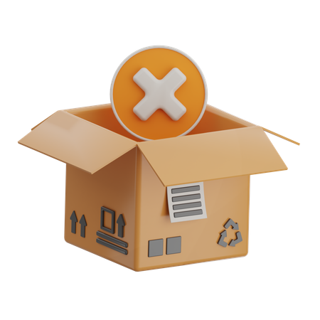 Wrong Box  3D Icon