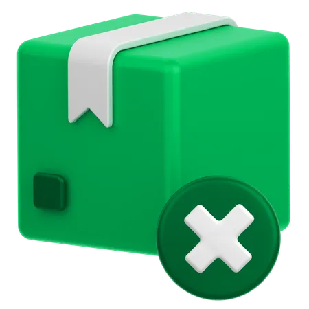 Wrong Parcel  3D Icon