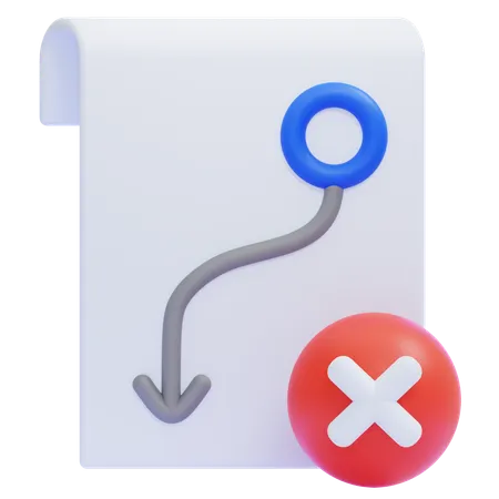 Wrong Strategy  3D Icon