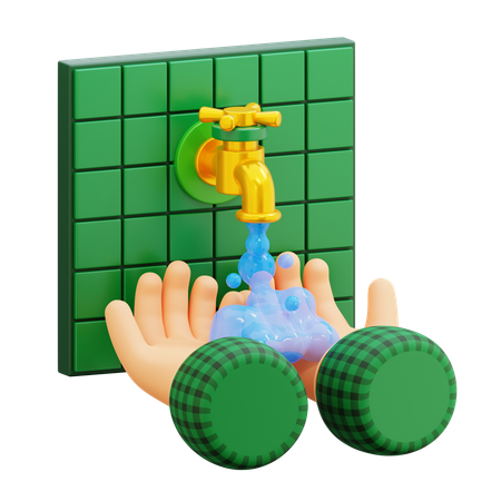 목욕  3D Icon