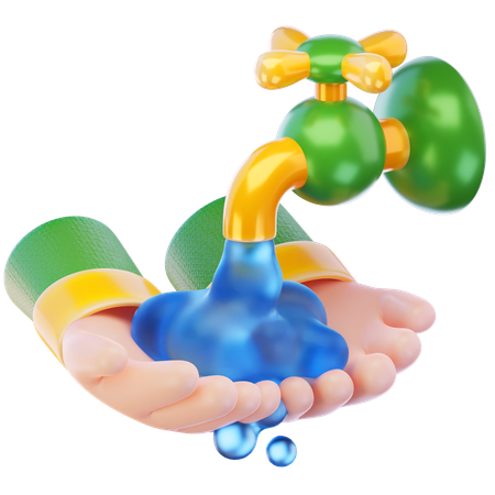 Wudhu  3D Icon