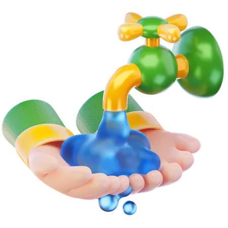 Wudhu  3D Icon
