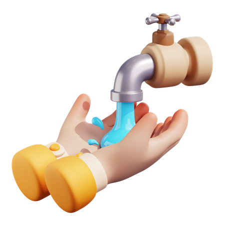 Wudhu  3D Icon