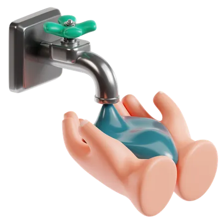 Wudhu  3D Icon