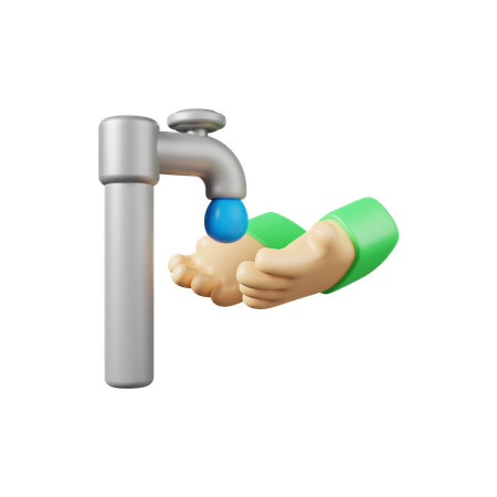 Wudhu  3D Icon
