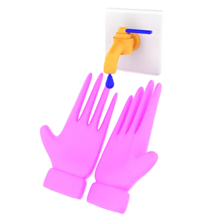 Wudu  3D Icon