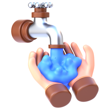 Wudu  3D Icon