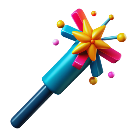 Wunderkerze  3D Icon