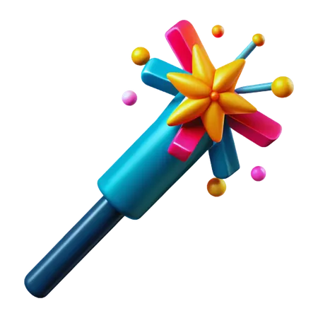 Wunderkerze  3D Icon