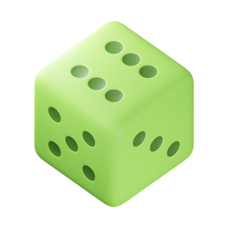 Würfel  3D Icon