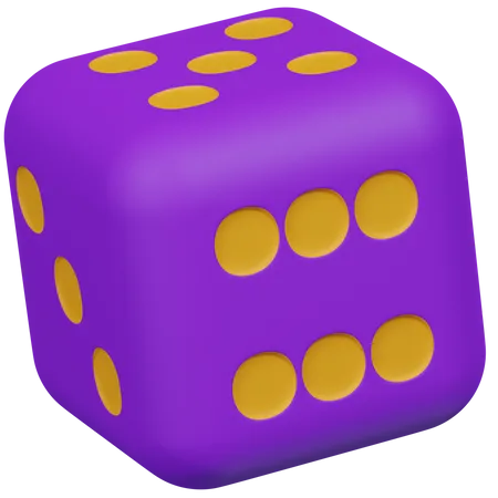 Würfel  3D Icon