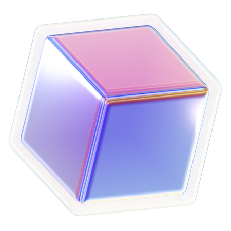 Würfel abstrakt form  3D Icon