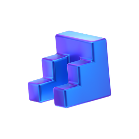 Würfel abstrakt form  3D Icon