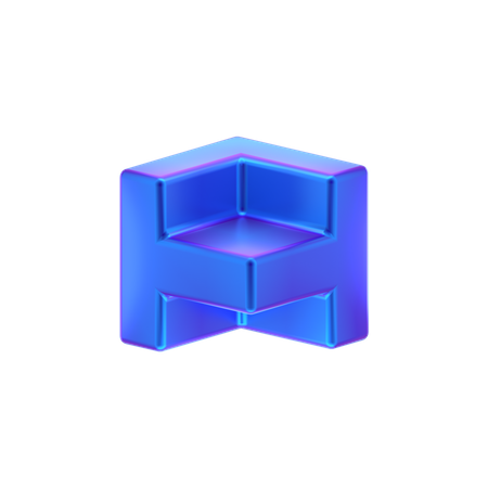 Würfel abstrakt form  3D Icon