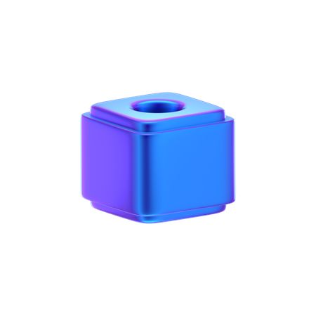 Würfel abstrakt form  3D Icon