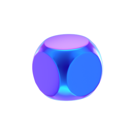 Würfel abstrakt form  3D Icon