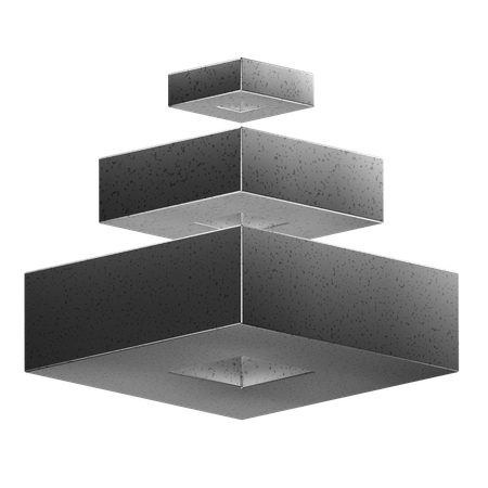 Würfel abstrakt form  3D Icon