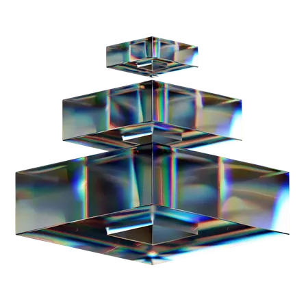 Abstrakte Form  3D Icon