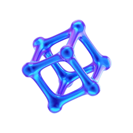 Würfel abstrakt form  3D Icon