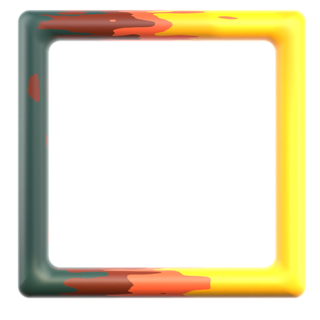 Würfel geometrische Form  3D Icon