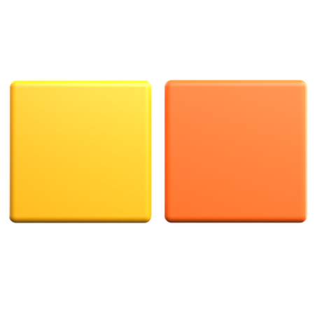 Würfel geometrische Form  3D Icon