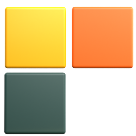 Würfel geometrische Form  3D Icon
