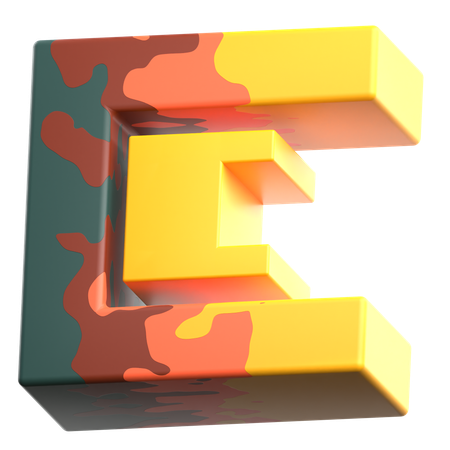 Würfel geometrische Form  3D Icon