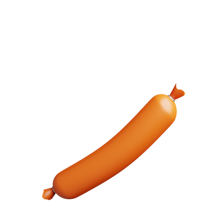 Wurst  3D Illustration