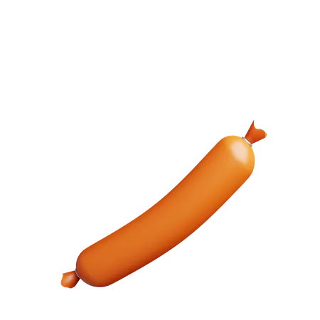 Wurst  3D Illustration