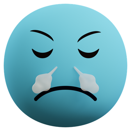 Wütendes Emoji  3D Icon