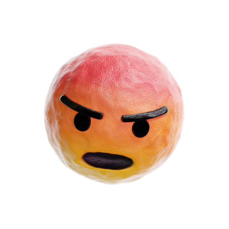 Wütendes Emoji  3D Icon