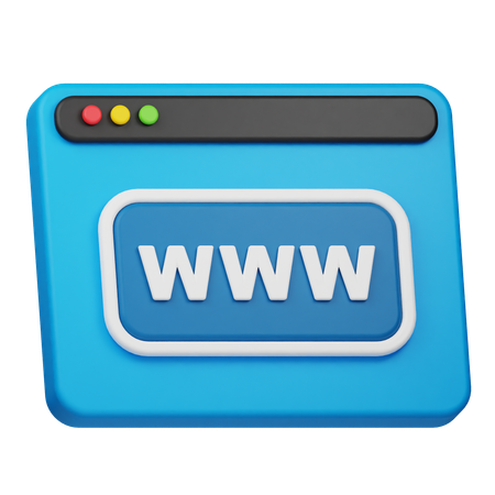 Www  3D Icon