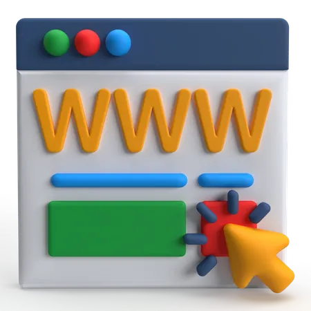 Www  3D Icon