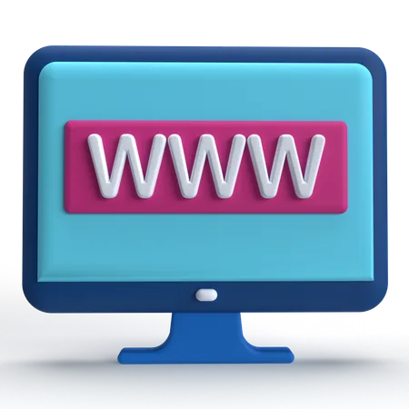 Www  3D Icon