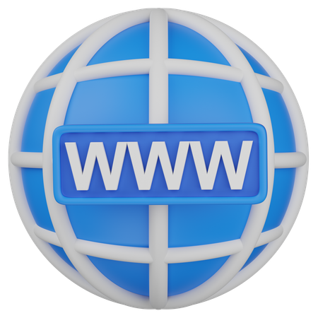 Www  3D Icon