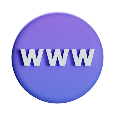 Www  3D Icon