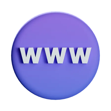 Www  3D Icon