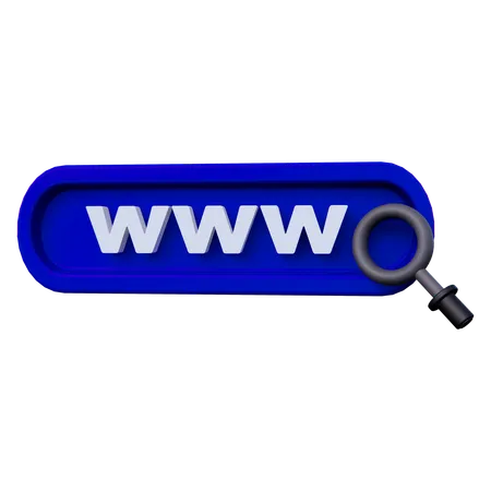 Www  3D Icon