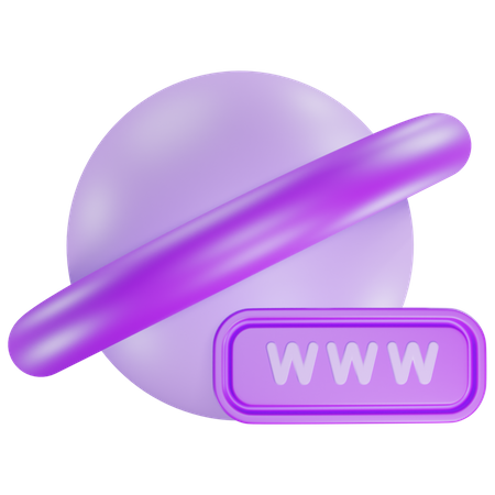 Www  3D Icon